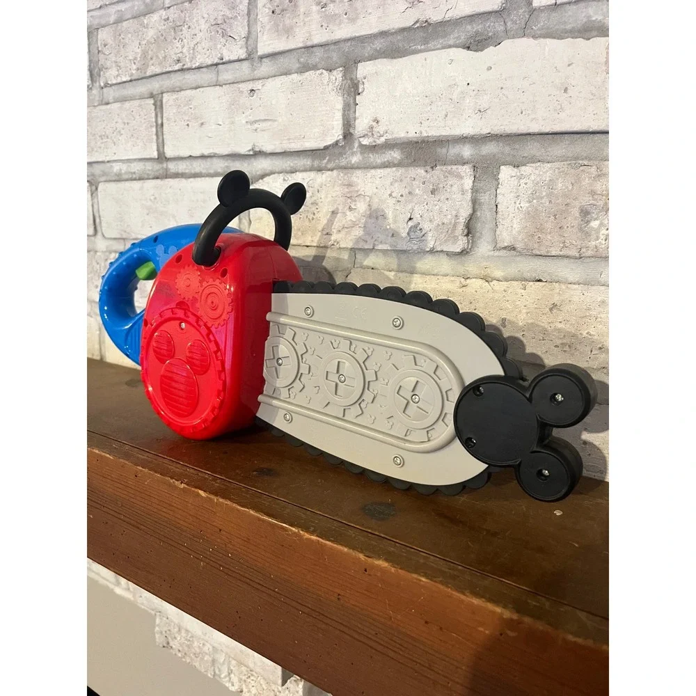 Just Play Disney Junior Mickey Mouse Clubhouse Gear 'N Go‎ Chainsaw Works!